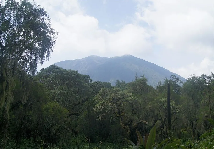 Bisoke-vulkán — Virunga-vulkánok (Ruanda)