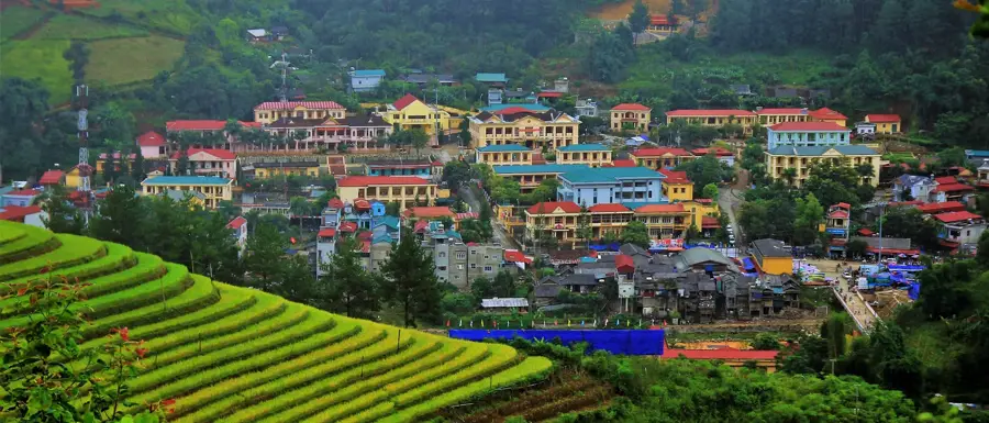 Mù Căng Chải rizsteraszai — Viengxay (Laosz)