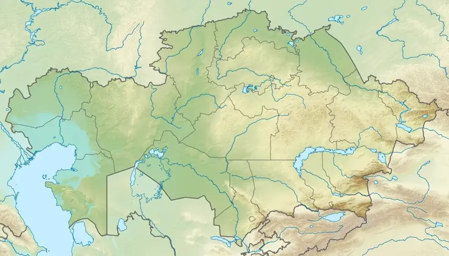 Deșertul Muyunkum — Taraz (Kazahstan)