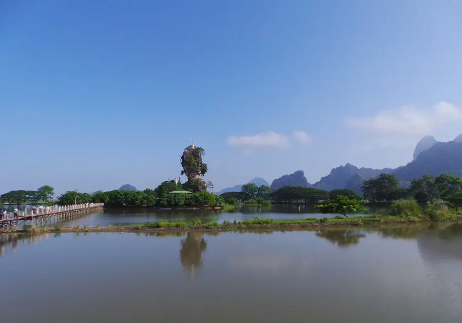 Kyauk-Ka-Lat-Pagode — Hpa-an (Myanmar)