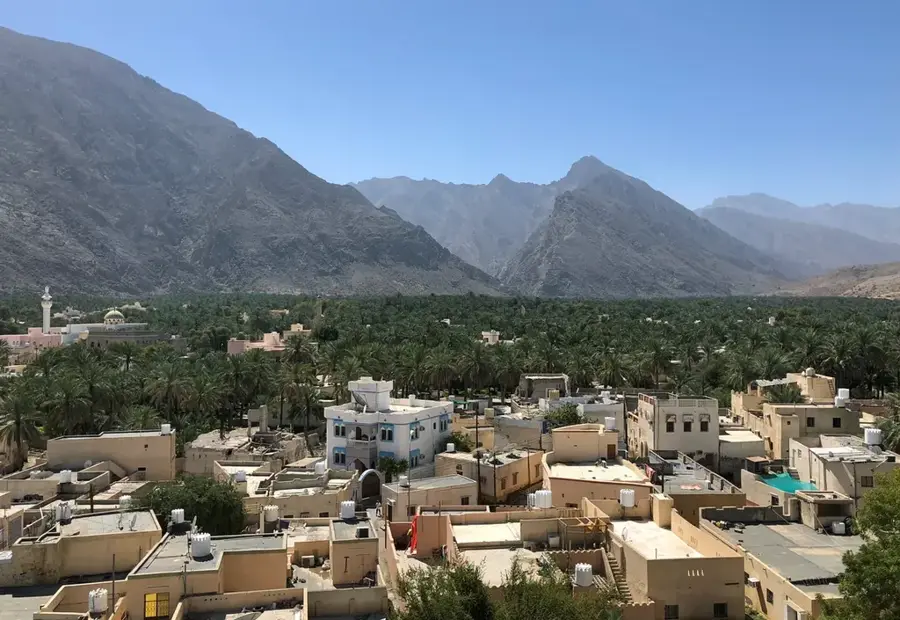 Nakhal Date Palm Plantations — Nakhal Fort (Oman)