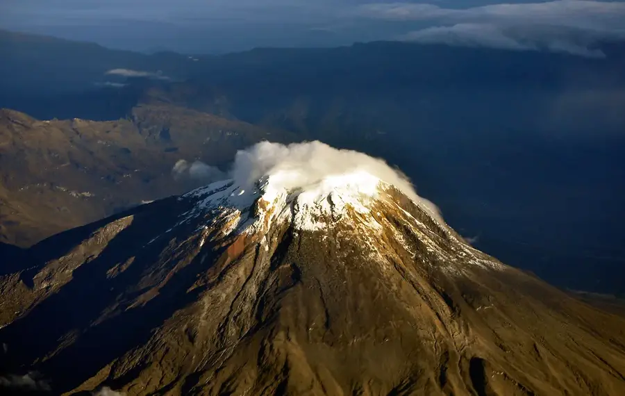 Nevado del Tolima — Vulkan Machín (Kolumbien)