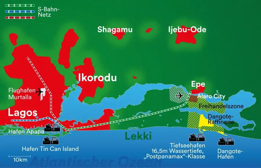Lekki Naturschutzgebiet — Lagos (Nigeria)