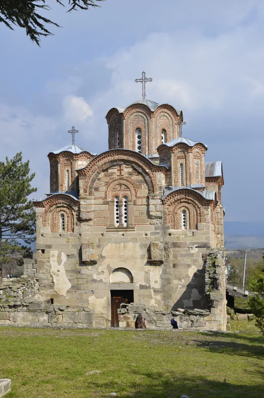 Kirche des Heiligen Georg in Staro Nagoricane — Kloster Prohor Pčinjski (Serbien)