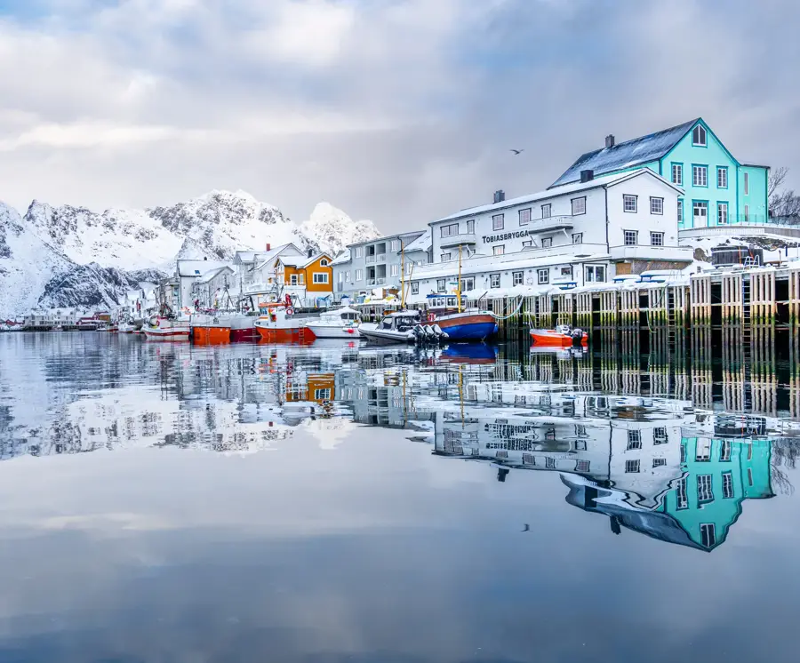 Henningsvær halászfalu
