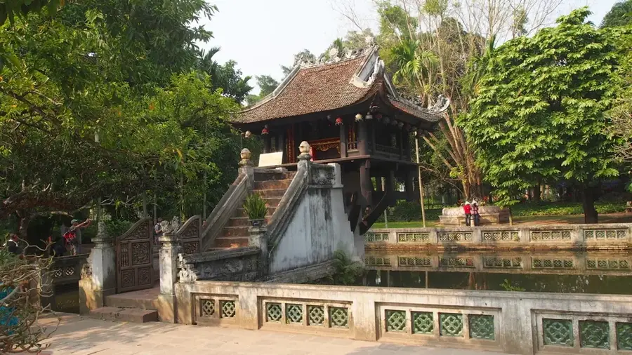 Einsäulenpagode — Botanischer Garten Hanoi (Vietnam)