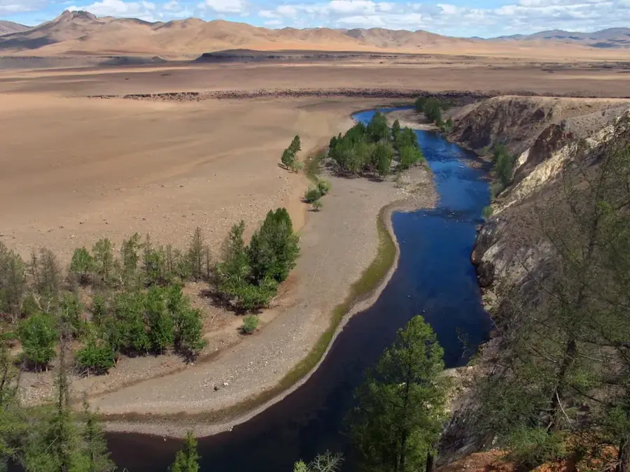 Orkhon Waterfall (Ulaan Tsutgalan)