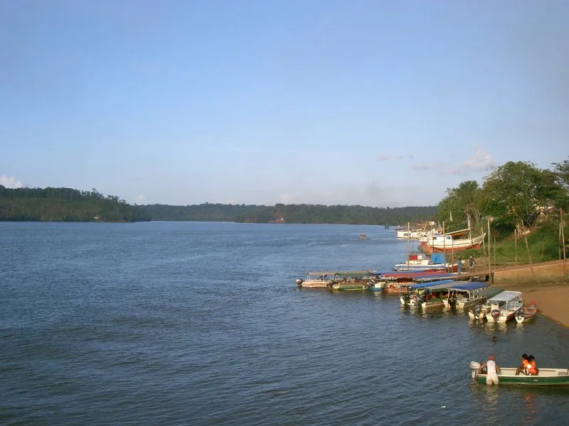 Oyapock — Oyapock híd (Francia Guyana)