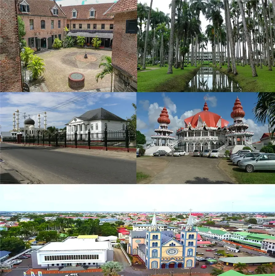 Paramaribo — Palmentuin (Suriname)