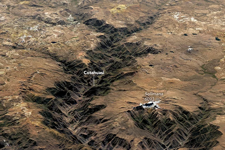 Río Cotahuasi — Chachani (Peru)