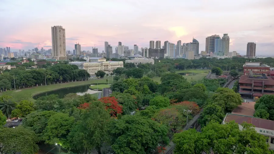 Manila — Bonifacio-Denkmal (Philippinen)