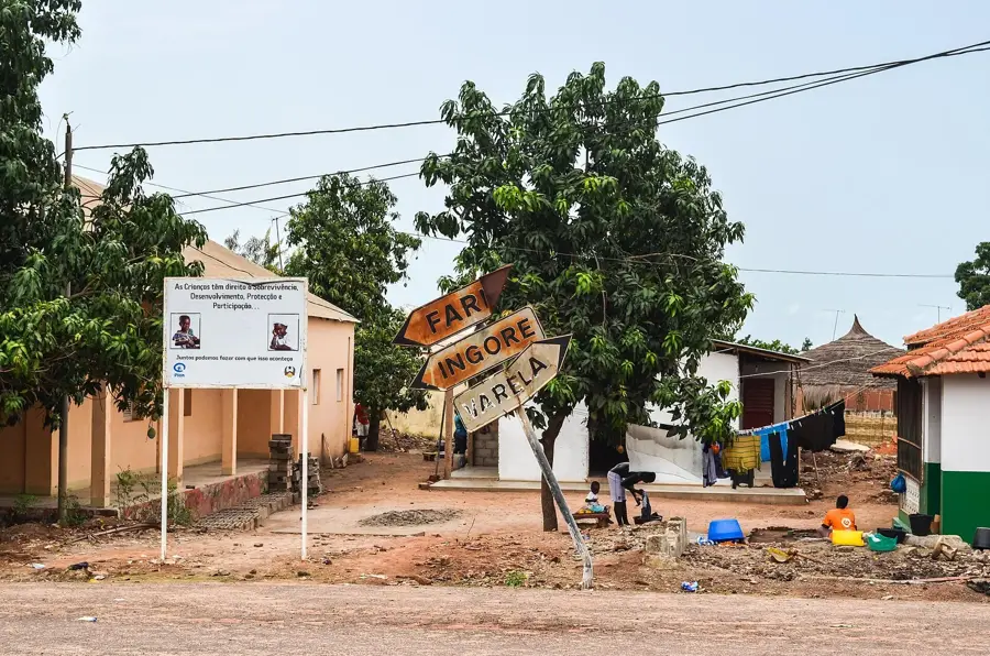 Portul din São Domingos — Cacheu (Guineea-Bissau)