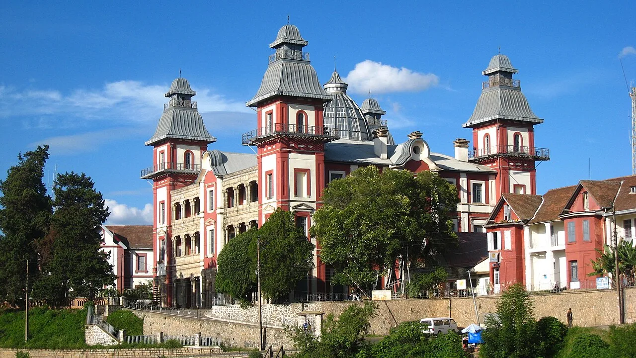 Andafiavaratra Palace — Immaculate Conception Cathedral (Madagascar)