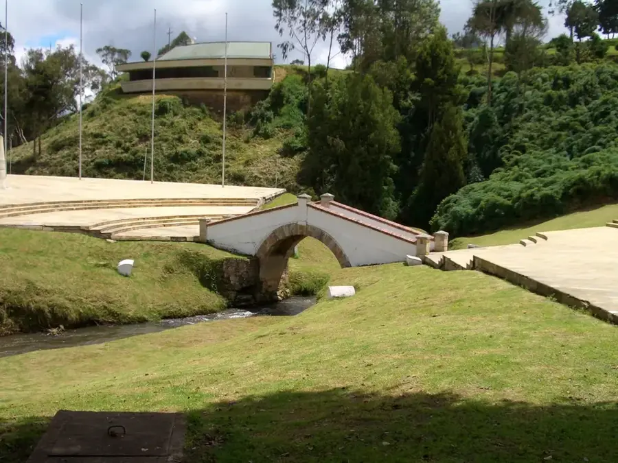 Podul Boyacá — Monguí (Columbia)