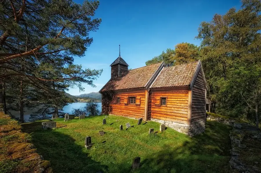Holzkirche von Poiana — Borcea (Rumänien)