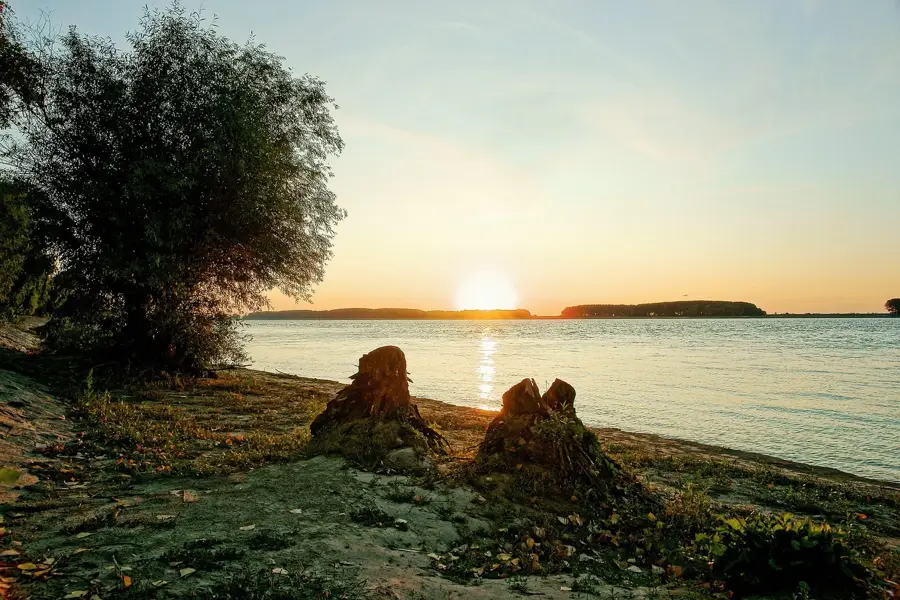 Donauuferpromenade — Matca (Rumänien)