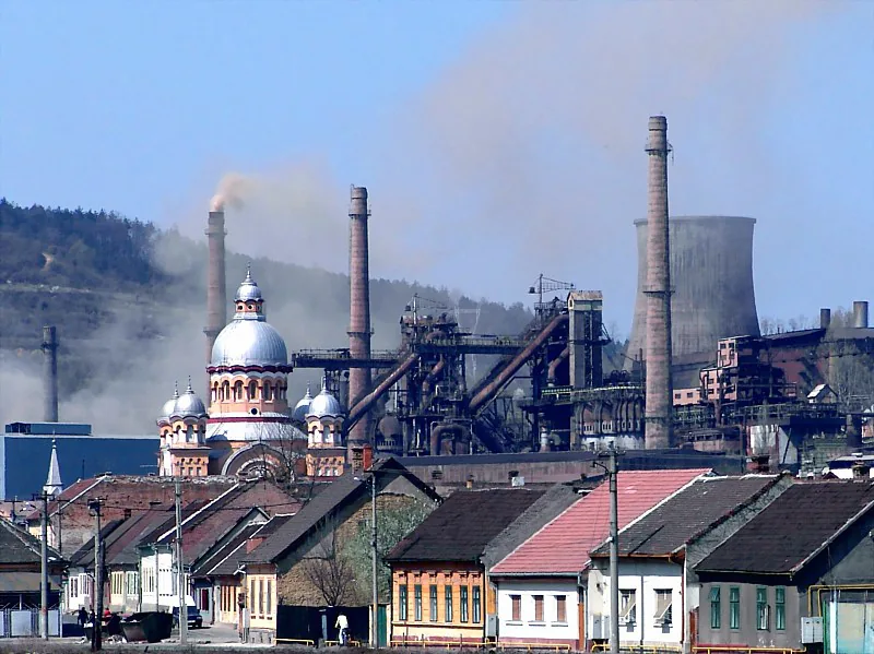 Denkmal der Industriearbeiter Reșița — Reschitz (Rumänien)