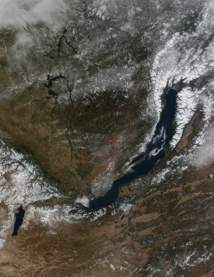 Lake Baikal Nerpa Habitat