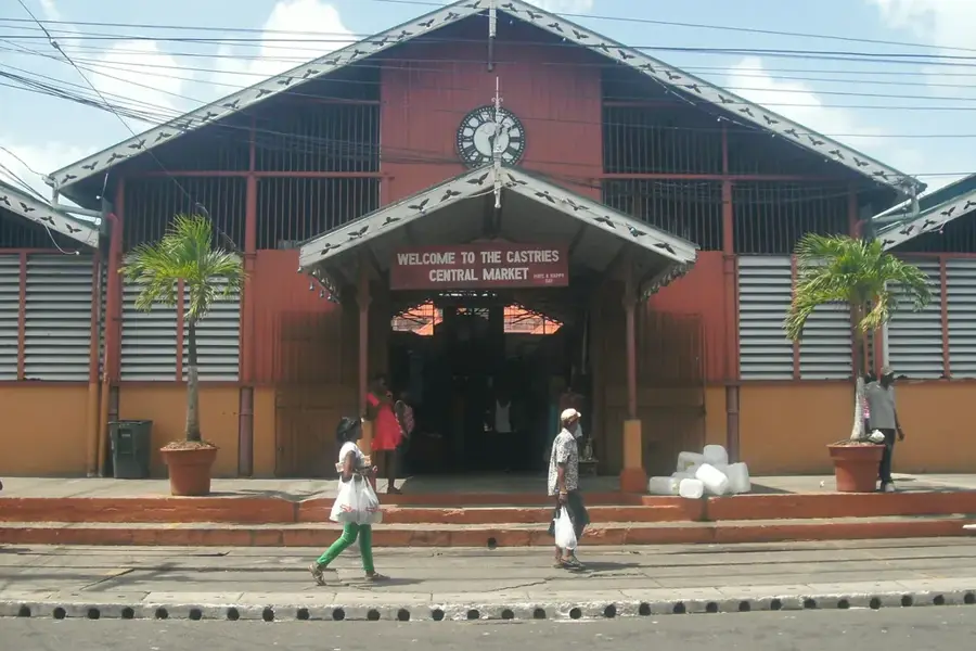Piața Centrală Castries