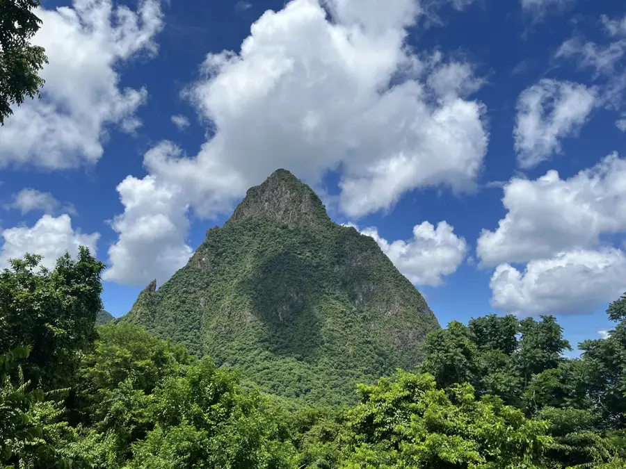 Relieful Cascadei Petit Piton