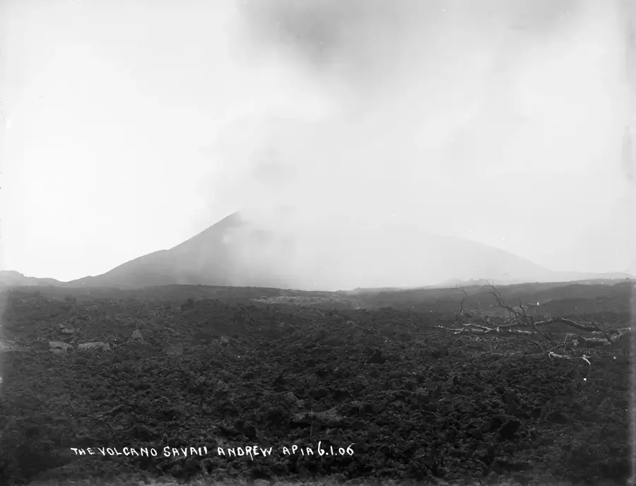 Mount Matavanu Krater