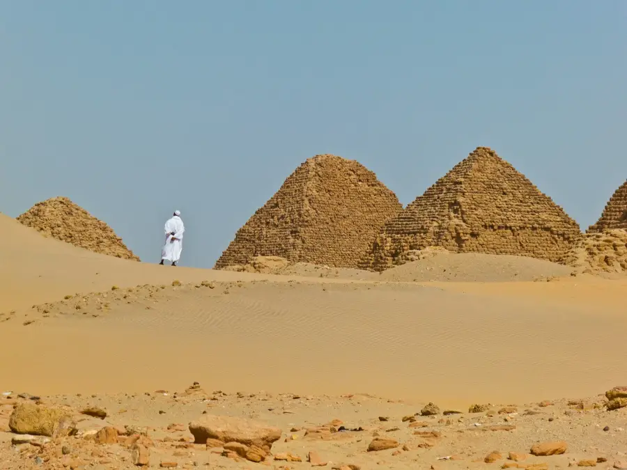 Pyramids of Nuri — Ghazali Monastery (Sudan)
