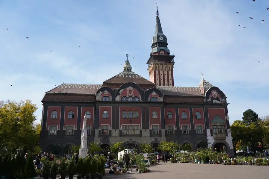 Rathaus Subotica — Vrbas (Serbien)