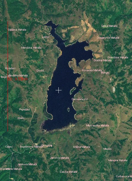 Vlasina-tó