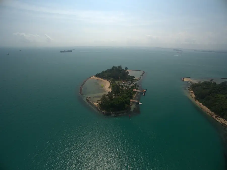 Küste der Insel Kusu