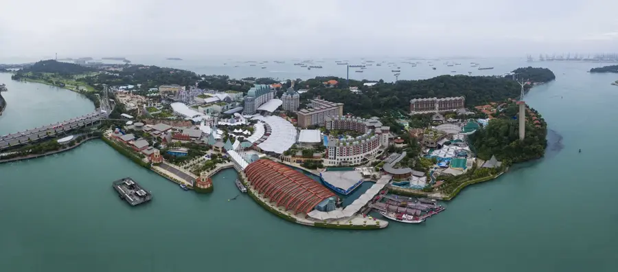 Strände der Insel Sentosa — Clementi Wald (Singapur)