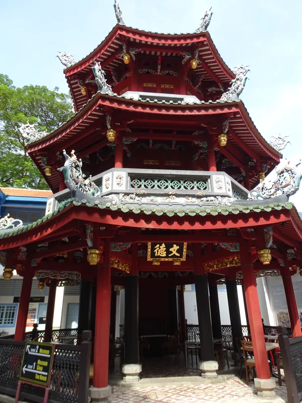 Thian Hock Keng Tempel — Bahnhof Tanjong Pagar (Singapur)