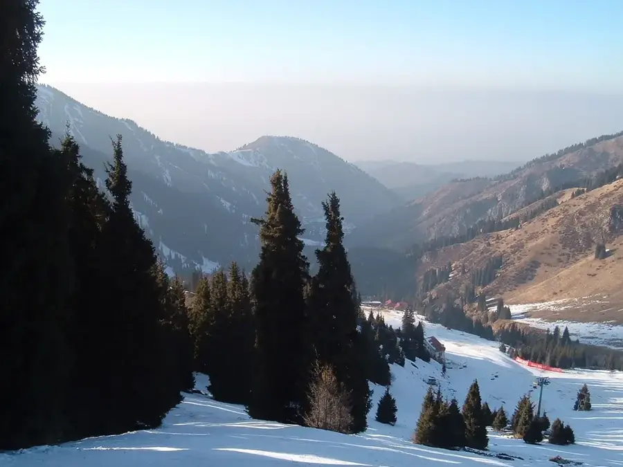 Skigebiet Schymbulak — Almaty (Kasachstan)