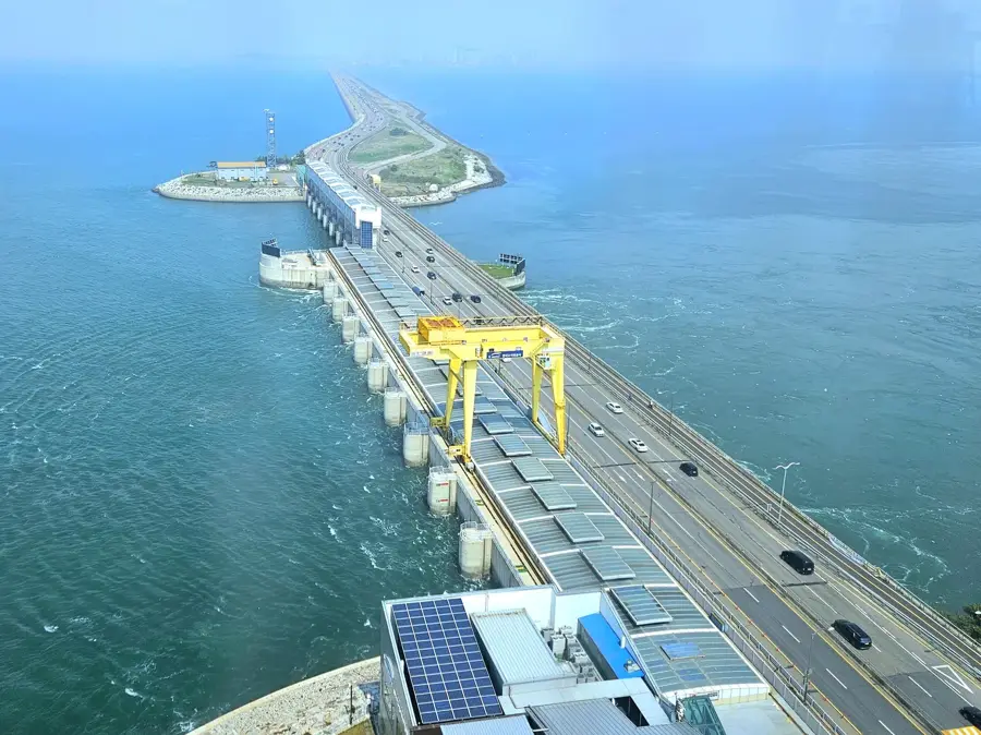 Centrala Mareomotrică Lacul Sihwa — Incheon (Coreea de Sud)