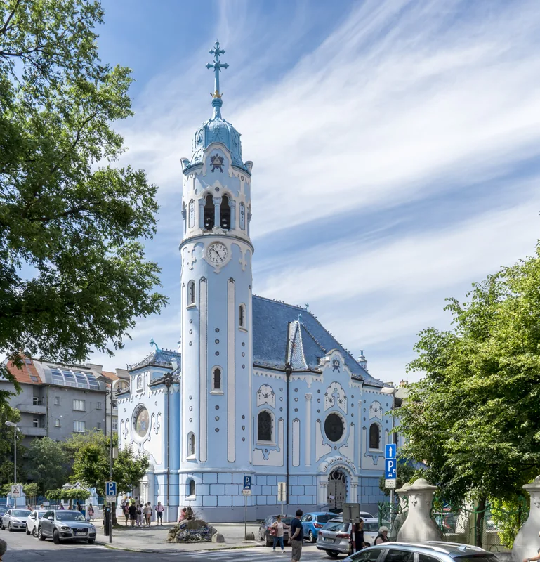 Blaue Kirche — Rajka (Ungarn)