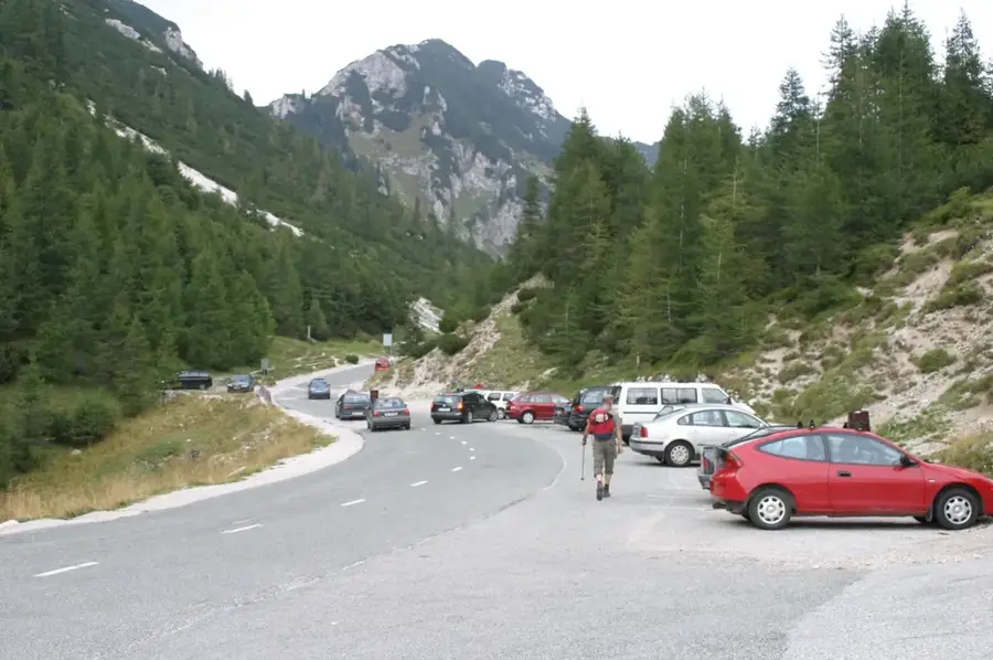 Russische Kapelle am Vršič-Pass