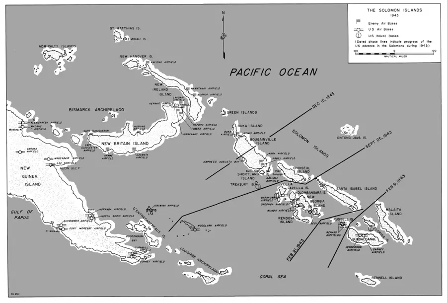 Tulagi — Ontong Java Atoll (Salomonen)