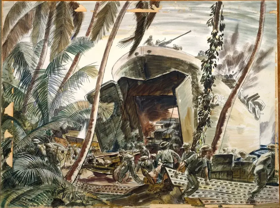 Docul Tulagi și ruinele — Insulele Florida (Insulele Solomon)
