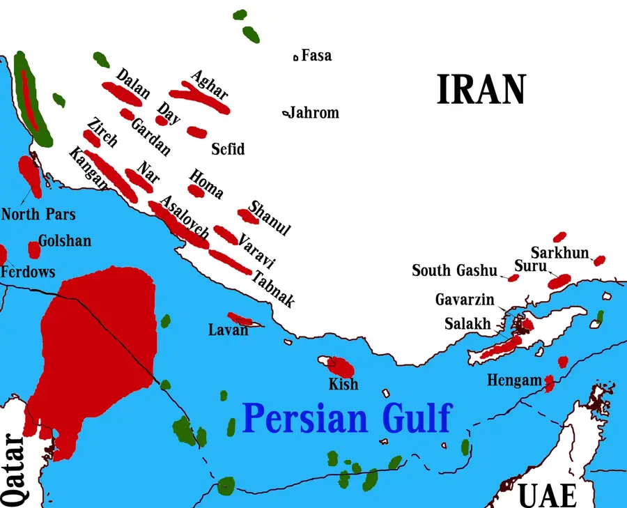 South Pars Gas Field — Ghaleh Heidar (Iran)