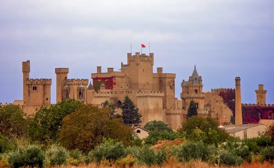 Palast der Könige von Navarra in Olite