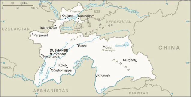 Surkhandarya Valley — Kugitangtau Range (Uzbekistan)