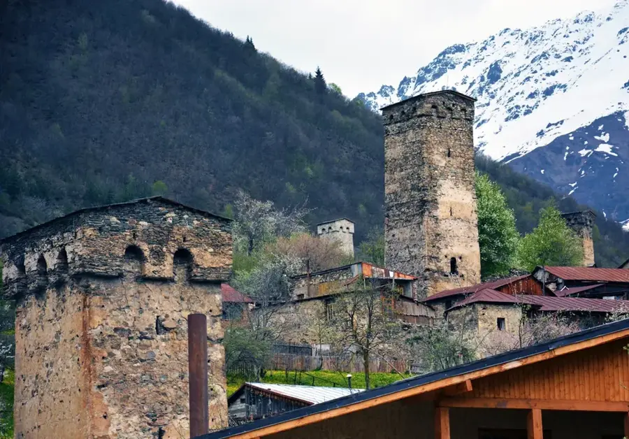Svaneti Towers in Mestia