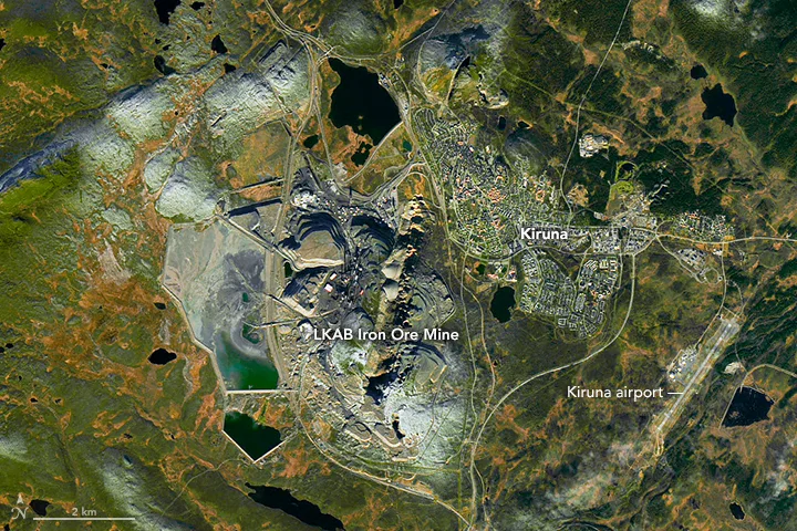 Mina de fier Svappavaara