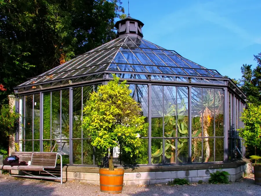 Vechea Grădină Botanică Zürich — Cham (Elveția)