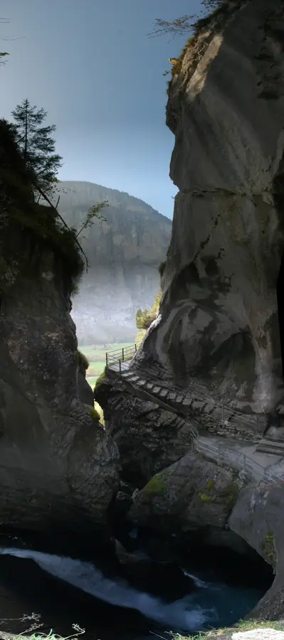 Cascadele Trümmelbach — Langenthal (Elveția)