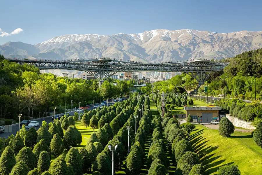 Tabiat Bridge — Ramsar (Iran)