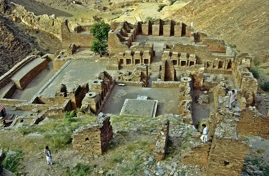 Ruinele budiste din Takht-i-Bahi — Kaghan (Pakistan)