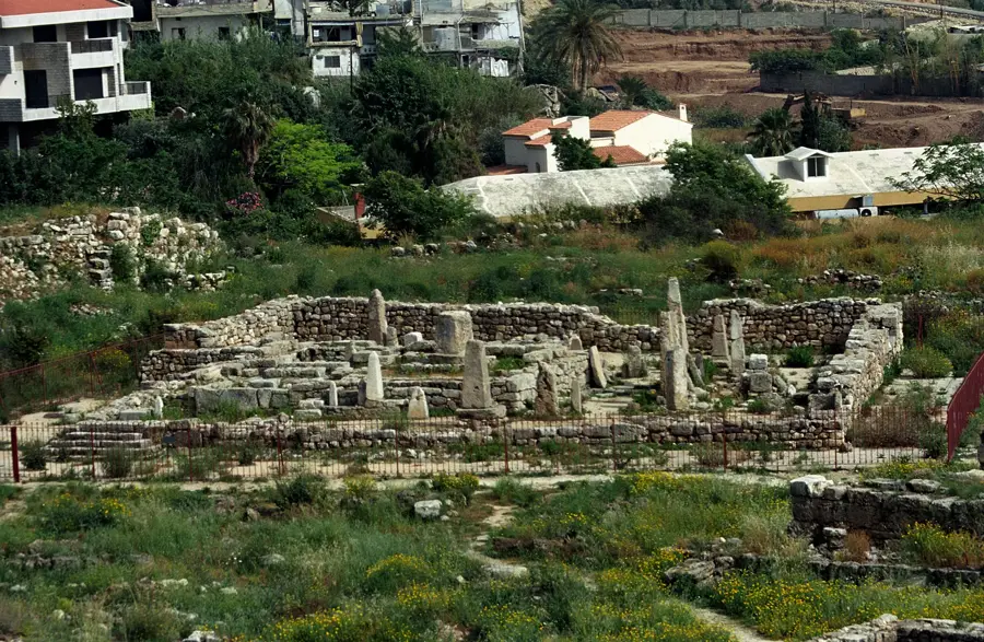Tempel der Obelisken — Byblos (Libanon)