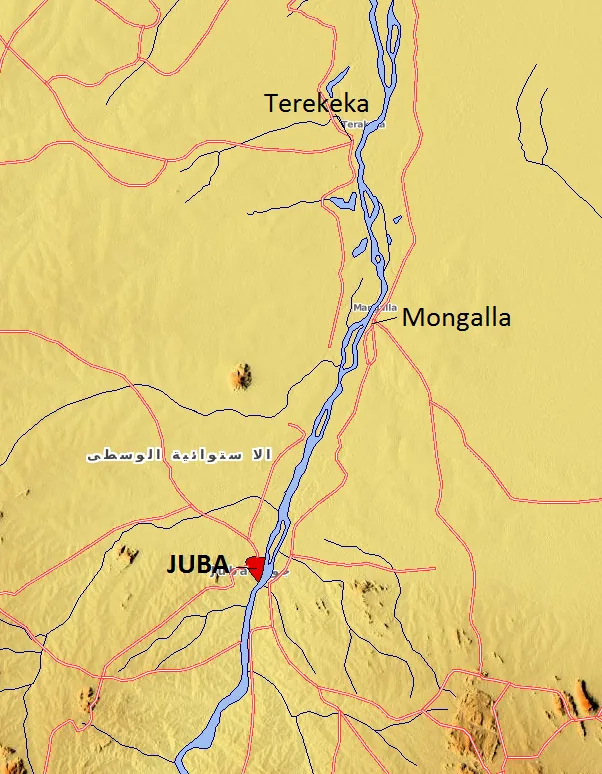 Fischverarbeitungszentrum Terekeka — Ksar von Ouargla (Algerien)