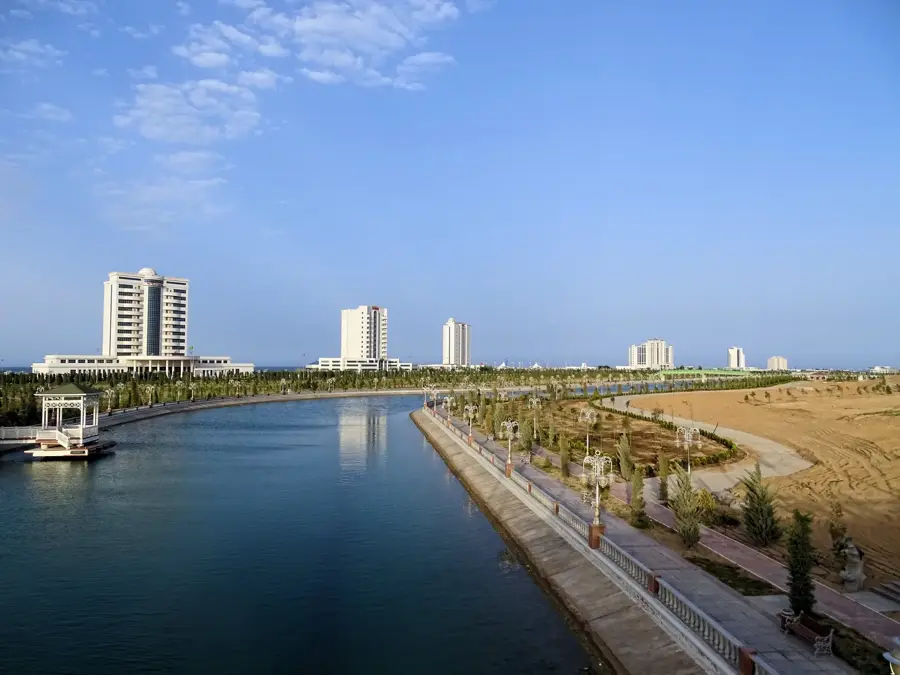 Awaza Tourist Zone — Atrek River (Turkmenistan)