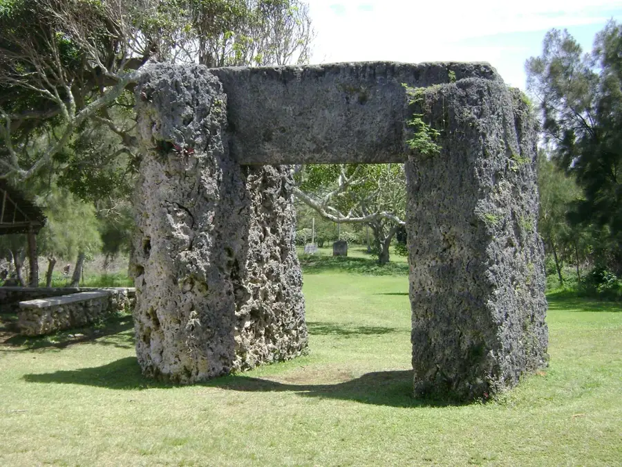 Ha'amonga 'a Maui trilition — Manuka (Tonga)